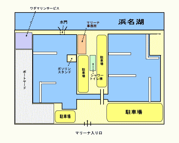 マリーナ配置図